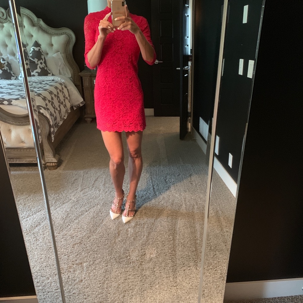 Rebecca Minkoff Janell Lace Mini Dress